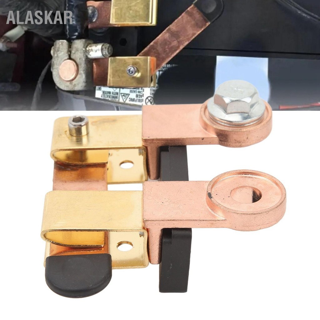 ALASKAR Top Post มีดใบมีด Master Switch แบตเตอรี่ Isolator Power Cut Off Disconnect สำหรับรถยนต์ ATV RV เรือ 12V ถึง 24V