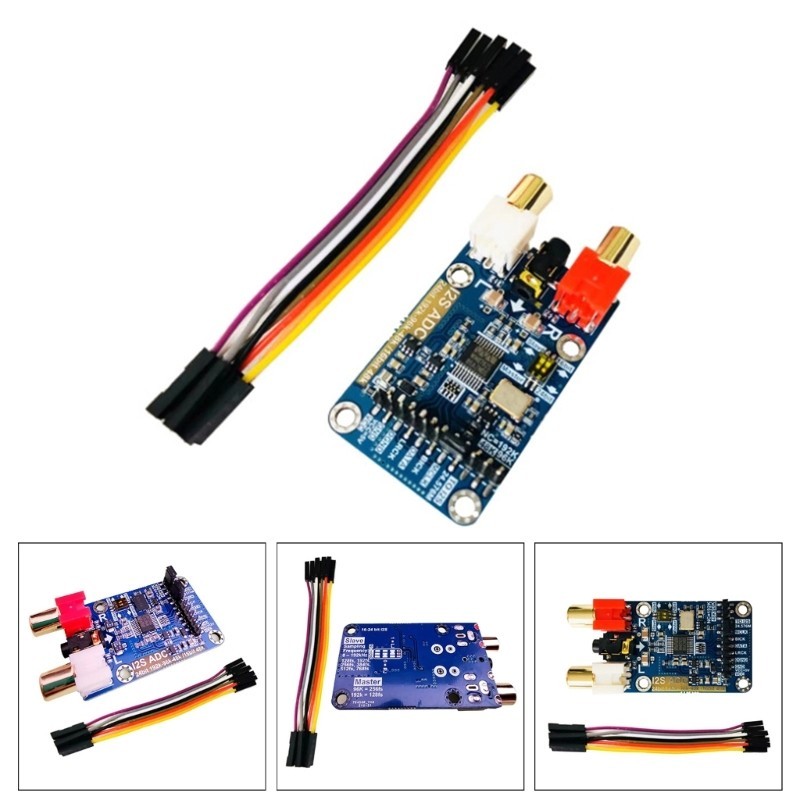 Btsg บอร์ดพัฒนาการ์ดบันทึกมืออาชีพ I2S ADC การ์ดจับภาพเสียงสําหรับ DIY