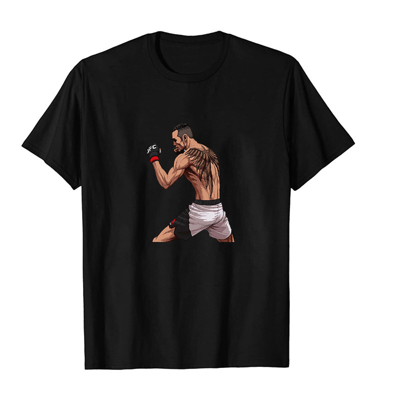 เสื้อยืดธีม Ufc Fighting MMA Nightmare Tony Ferguson สำหรับผู้ชาย ทำจากผ้าฝ้ายคุณภาพเยี่ยม ไซส์หลวมร