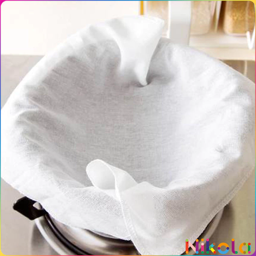 Nikola ผ้าขาวบาง(เล็ก) สำหรับนึ่งอาหาร สามารถซักแล้วนำกลับมาใช้ใหม่ได้ Steamer mat