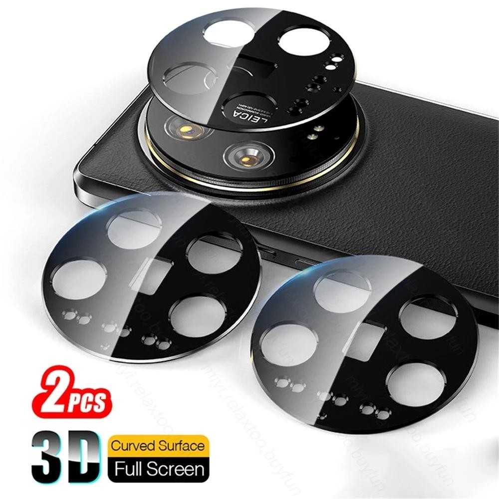สําหรับ Xiaomi 15 Ultra 14 17 Ultra 5G กรณี 2 ชิ้น 3D เลนส์กล้องป้องกันแก้ว Xiaomi 15 Pro Mi 13 Pro Mi 13 Ultra 14 Pro 5G กระจกนิรภัย