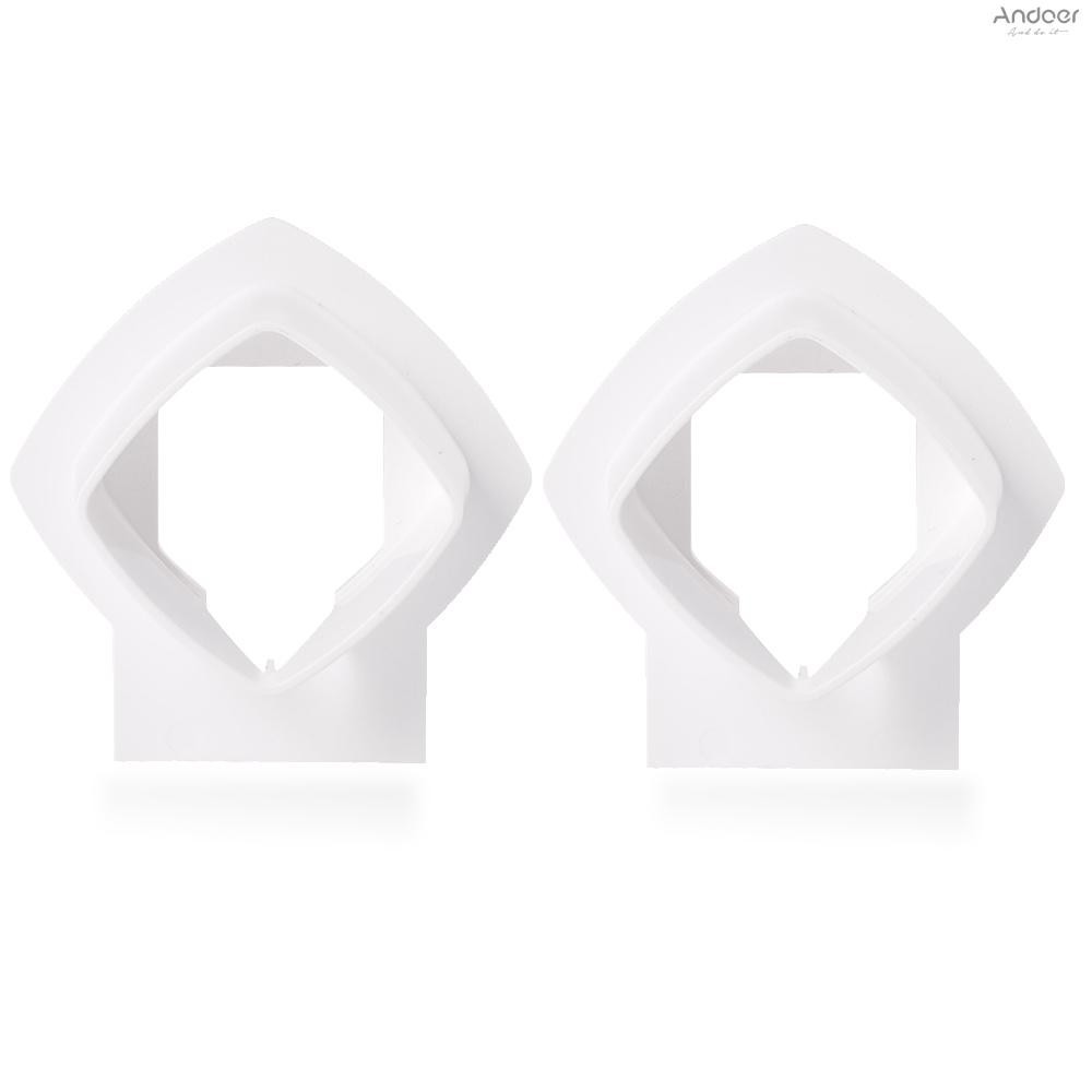อุปกรณ์เมาท์ขาตั้งติดผนัง ระบบตาข่าย WiFi สีขาว สําหรับ Linksys Velop Tri-band 2 แพ็ก