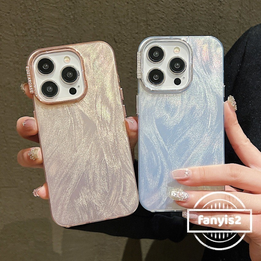 เคสโทรศัพท์มือถือ กันกระแทก ไล่โทนสี หรูหรา สําหรับ iPhone 15 14 13 11 12 Pro Max