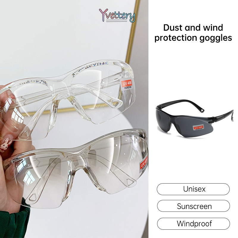 ร้านค้าไทย🔥แว่นตากันแดดป้องกันฝุ่นกันลมใหม่แฟชั่นเหมาะกับการขับขี่รถจักรยานเพื่อความปลอดภัยสําหรับปกป้องดวงตา