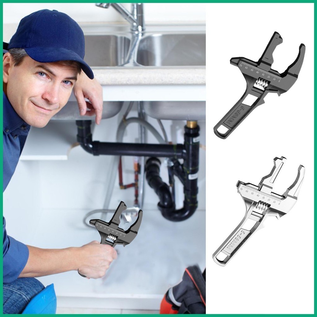 ประแจอ่างล้างจาน อเนกประสงค์ ปรับได้ สําหรับอ่างล้างจาน