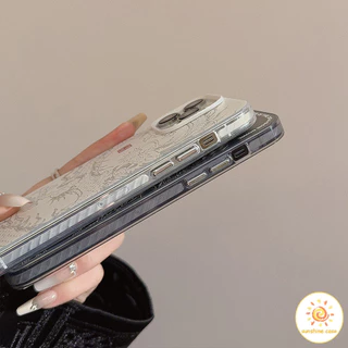 เคสโทรศัพท์มือถือลายมังกรจีนสุดเก๋ระดับไฮเอนด์ เคสสำหรับไอโฟน16 For iPhone11 12 13 14 15Pro MAX X XS XR XS 7 8Plus SE2