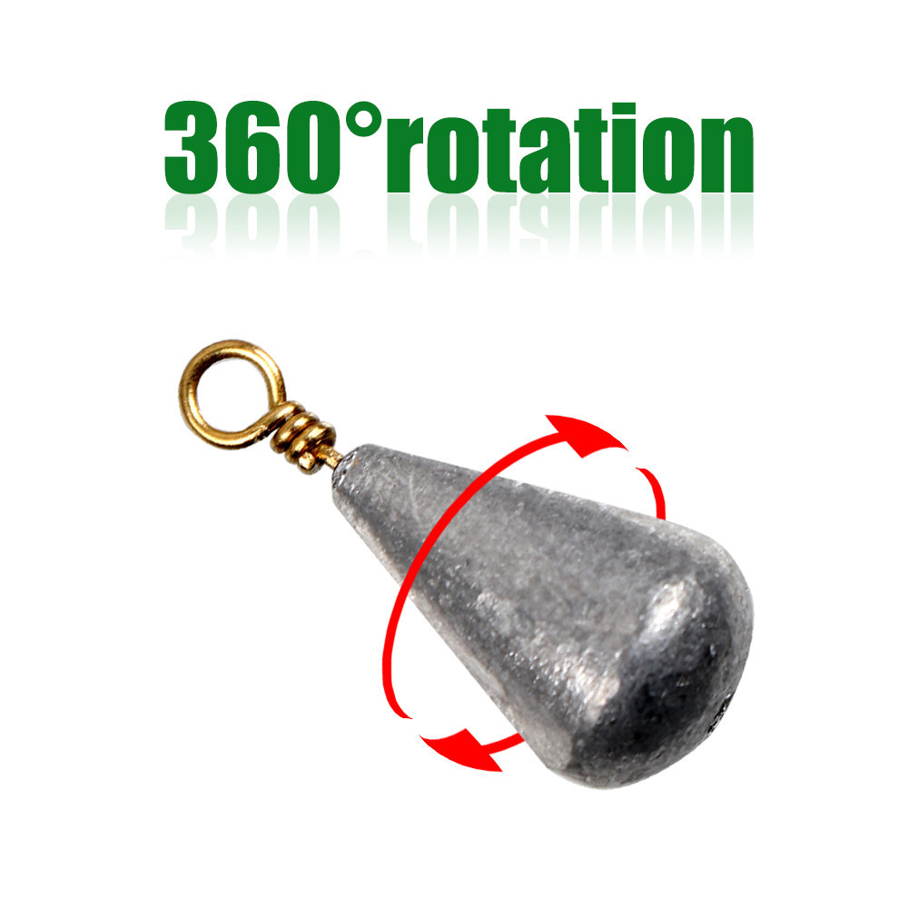 ตะกั่วถ่วงน้ําหนัก แบบถอดออกได้ สําหรับตกปลาน้ําจืด น้ําเค็ม - รูปที่ 2