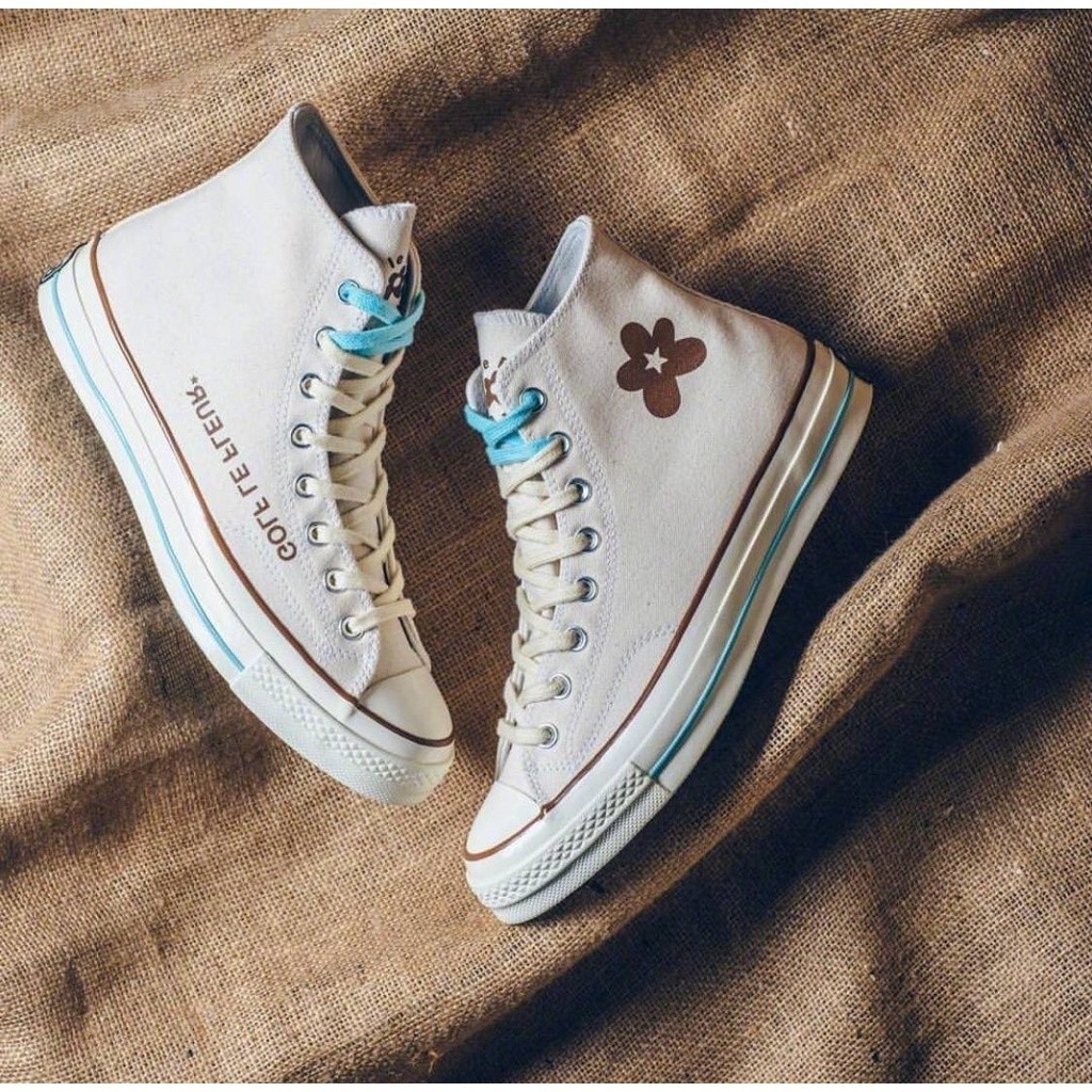 Converse 1970s golf le flede * TTC floret six generations รองเท้าผ้าใบลําลอง พื้นยาง เหมาะกับการเล่นกีฬา สไตล์คลาสสิก