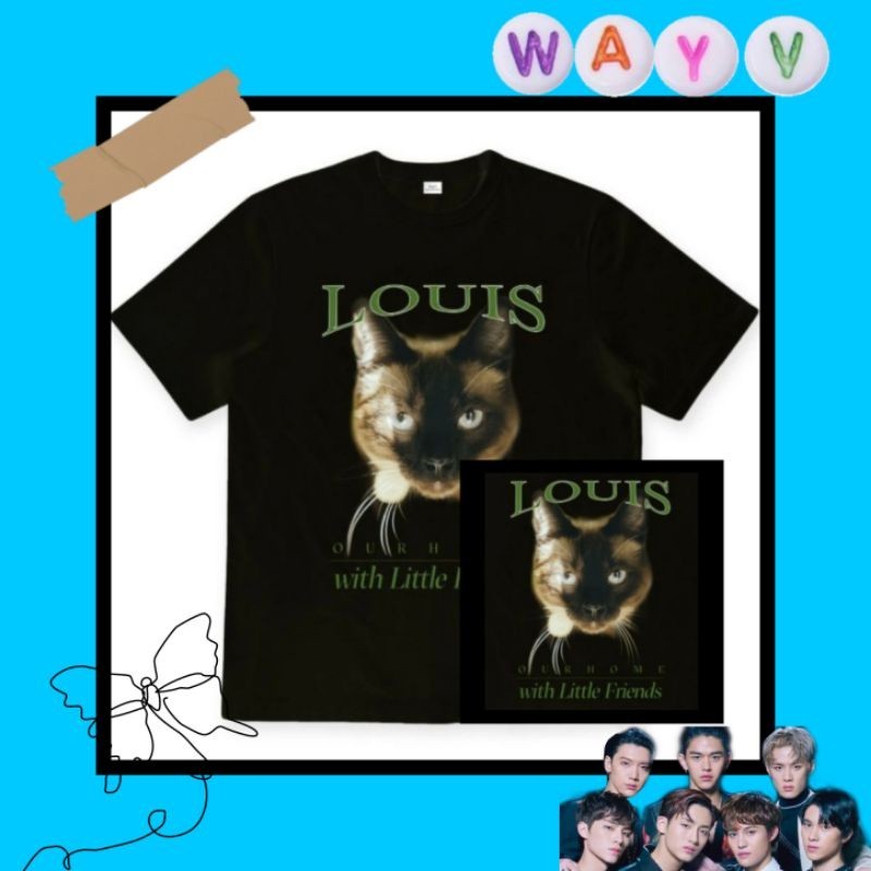 Unisex ❤️QRD0 (Po) Wayv t-shirt our home little friend□_07