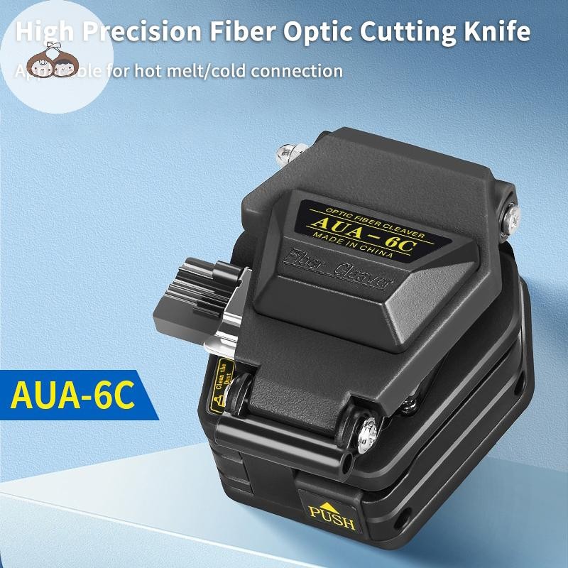 Bef ไฟเบอร์ Cleave AUA-6C ตัดสายเคเบิลมีด FTTT ไฟเบอร์ออปติกมีดเครื่องมือเครื่องตัด High Precision Cleaver เครื่องมือ 16 จุดใบมีด TH