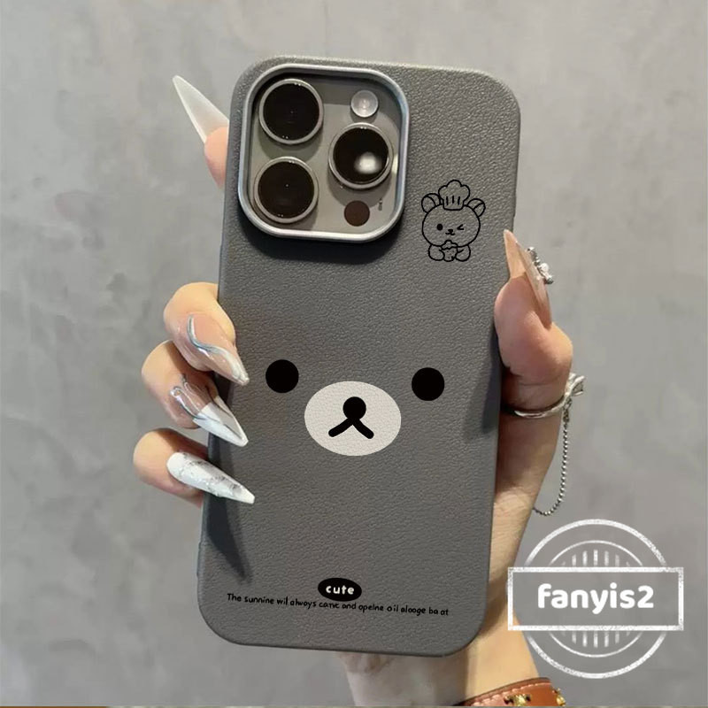 สําหรับ OPPO Reno 10 12F 12Pro 11F 11Pro 5 5F 4F 8 ปลอกหมีน่ารัก Retro หรูหราหนังกันกระแทกปกอ่อน ราคา ถูกที่สุด ดีลบีเคเค แกลเลอรีภาพที่ 5