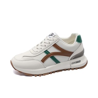 สินค้ามาใหม่ รองเท้าผ้าใบลำลองแฟชั่น รองเท้าผ้าใบผู้หญิงพื้น…