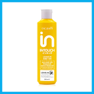 Dcash Intouch Butter Milk And Honey Leave In And On 200ml ดีแคช ผลิตภัณฑ์ครีมบำรุงผม.