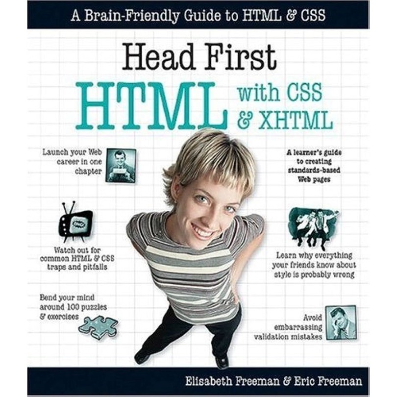 หนังสือใหม่ Head First HTML พร้อม CSS และ Xhtml โดย Elisabeth Freeman G