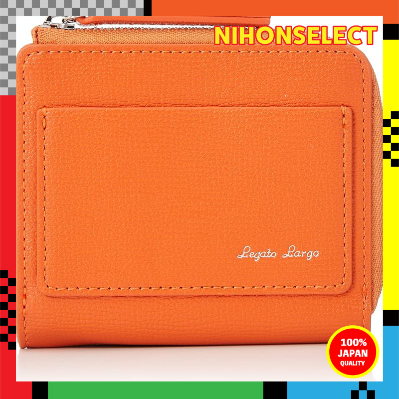 Legato Largo Women's Folded Wallet Lineare LJ-E1513 Green