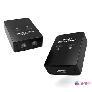 GHJBF] USB2.0 Flip Covers Hub Printer Sharer Two Computers Splitter U In Share Printer Disk Share 2 Usb USB 1out 1 H9S3 จอมเดิม