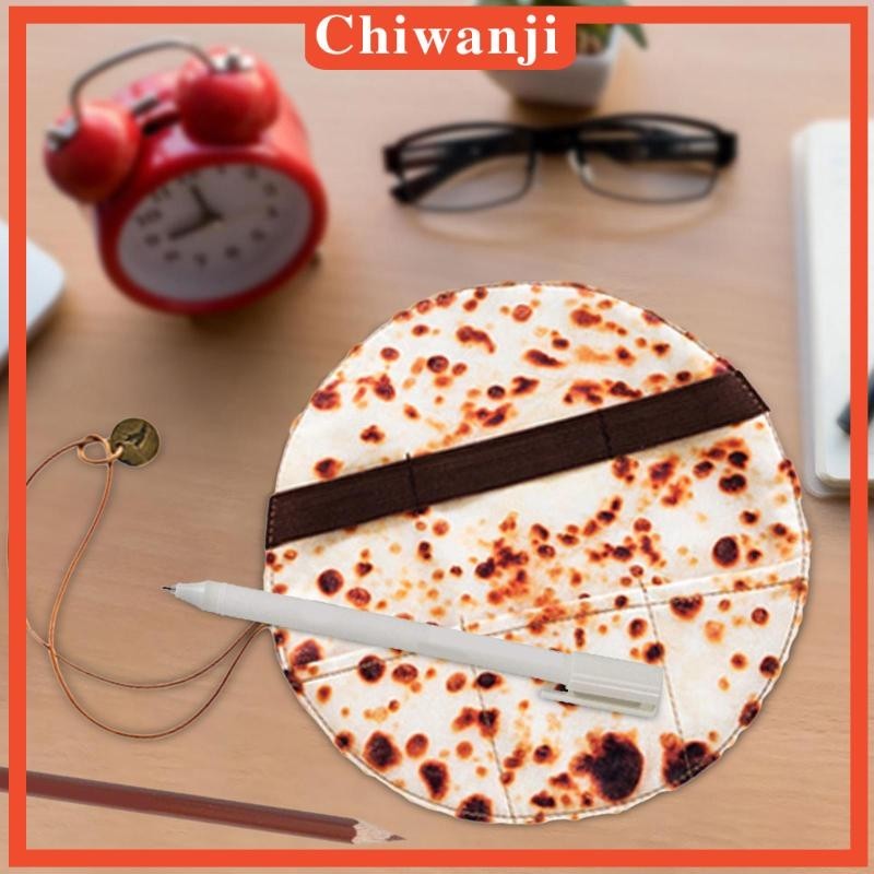 [Chiwanji] Tortilla กระเป๋าดินสอ แบบม้วน น้ําหนักเบา สําหรับแปรงแต่งหน้า