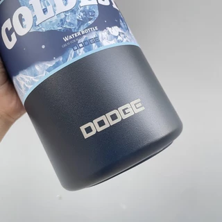 ขวดนำ้ DODGE สแตนเลส316 1300ml/1700ml แท้งค์เก็บอุณหภูมิ มียางรองก้นขวด กระติกน้ำเก็บความเย็น