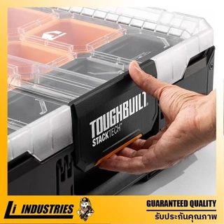 TOUGHBUILT STACKTECH กล่องเครื่องมือช่างขนาด M แบบฝาใส TB-B1-0-30