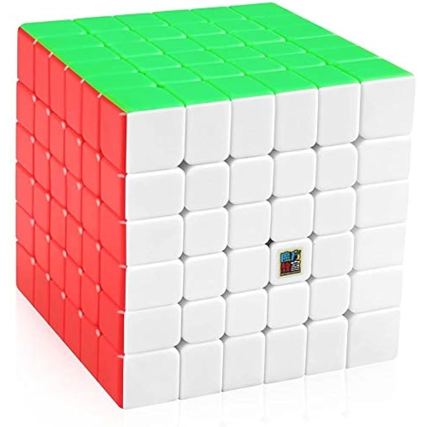Moyu Meilong 6x6 Cube Stickerless Meilong 6x6x6 Cube Puzzle Cube Fidget สําหรับเด็ก ของขวัญเด็ก ของเ