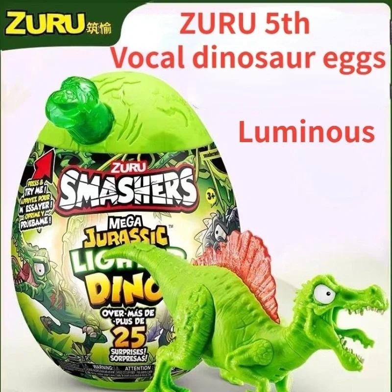จัดส่งภายใน 3 วันZuru 5rh Burst Boy Jurassicโบราณคดีส่องสว่างไดโนเสาร์กล่องตาบอดไข่ Tide Play ตกแต่ง Boy Voice เรืองแสงของเล่นของขวัญ