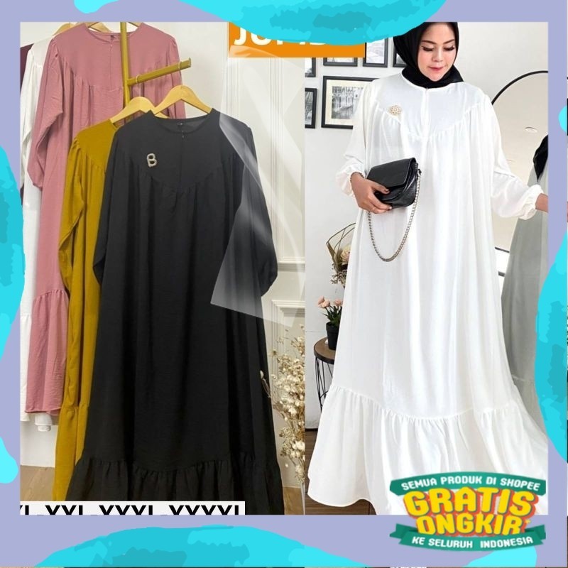JUMBO XXXL GAMIS LD 130 XXXXL LD 140 CM/Jokowidodo
