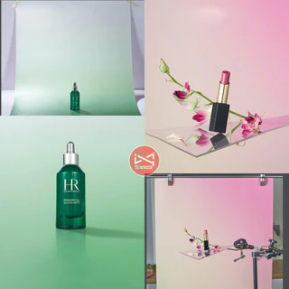 ฉากถ่ายรูปสีพื้นไล่ระดับ Gradient 1แผ่น2สี 87x57cm ถ่ายรูปสินค้า พื้นหลังถ่ายรูป