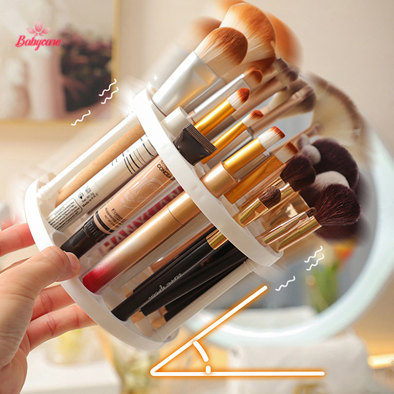 Byce> กล่องเก็บแปรงแต่งหน้า เครื่องสําอาง ขนาดใหญ่ จุของได้เยอะ ราคา ถูกที่สุด ดีลบีเคเค แกลเลอรีภาพที่ 3