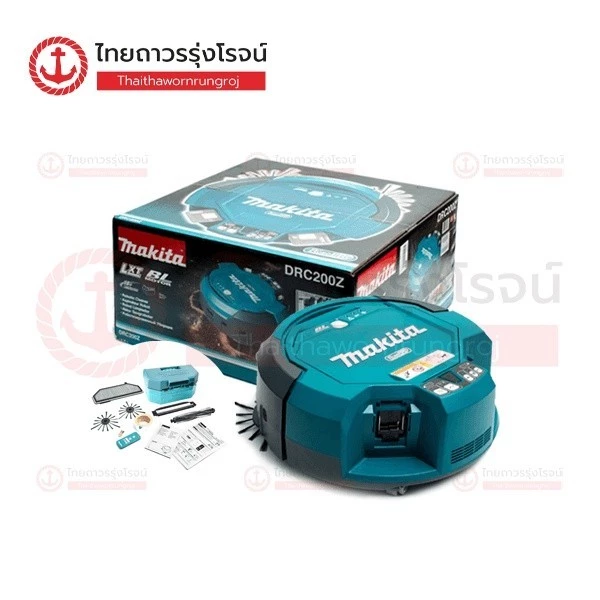 โรบอทดูดฝุ่น MAKITA DRC200 18+18V 2.5ลิตร เครื่องเปล่า