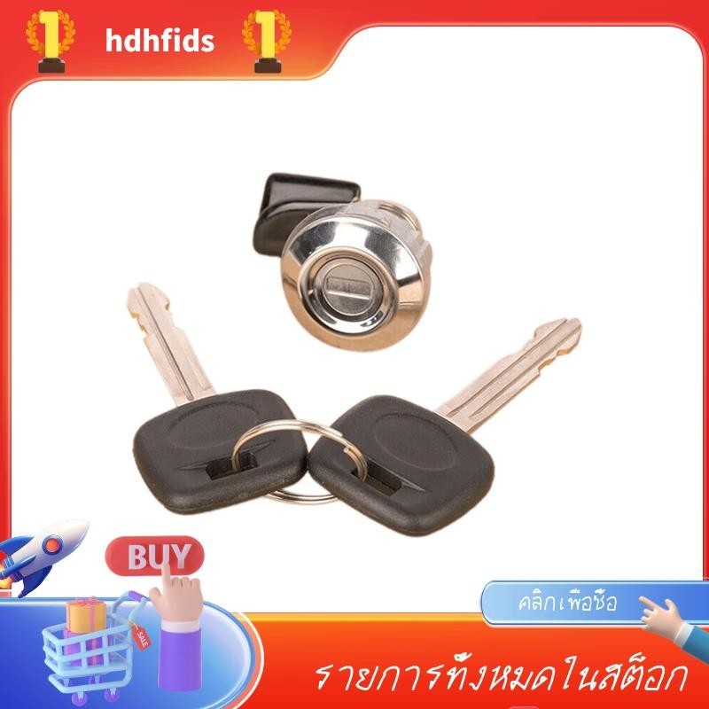 อะไหล่ล็อคประตูเชื้อเพลิง และกุญแจ สีเงิน สําหรับ Toyota Land Cruiser FJ60 FJ62 1980-1990
