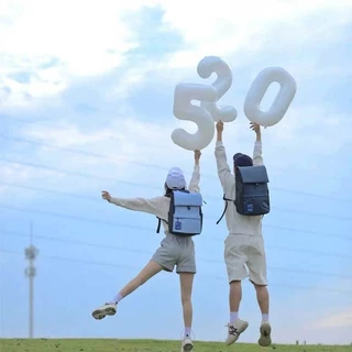ลูกโป่งตัวเลขตั้งได้ 32 นิ้ว ขนาดใหญ่ สีขาว ดำ ชมพู PT-2