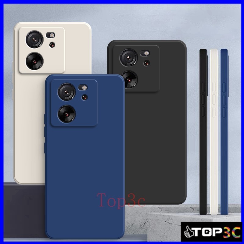 Xiaomi 13T Pro 5G/ 14T Pro/10T Pro / Mi 11 lite/Xiami 11T Pro สีทึบซิลิโคนเหลว anti drop เคสโทรศัพท์
