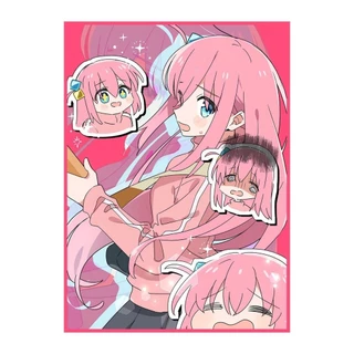 Pokemon Card Sleeve Lonely Rock Girl Sleeve PTCG Card Sleeve DTCG Magic WS Tabletop Game Card Protection Sleeve 66x91mm