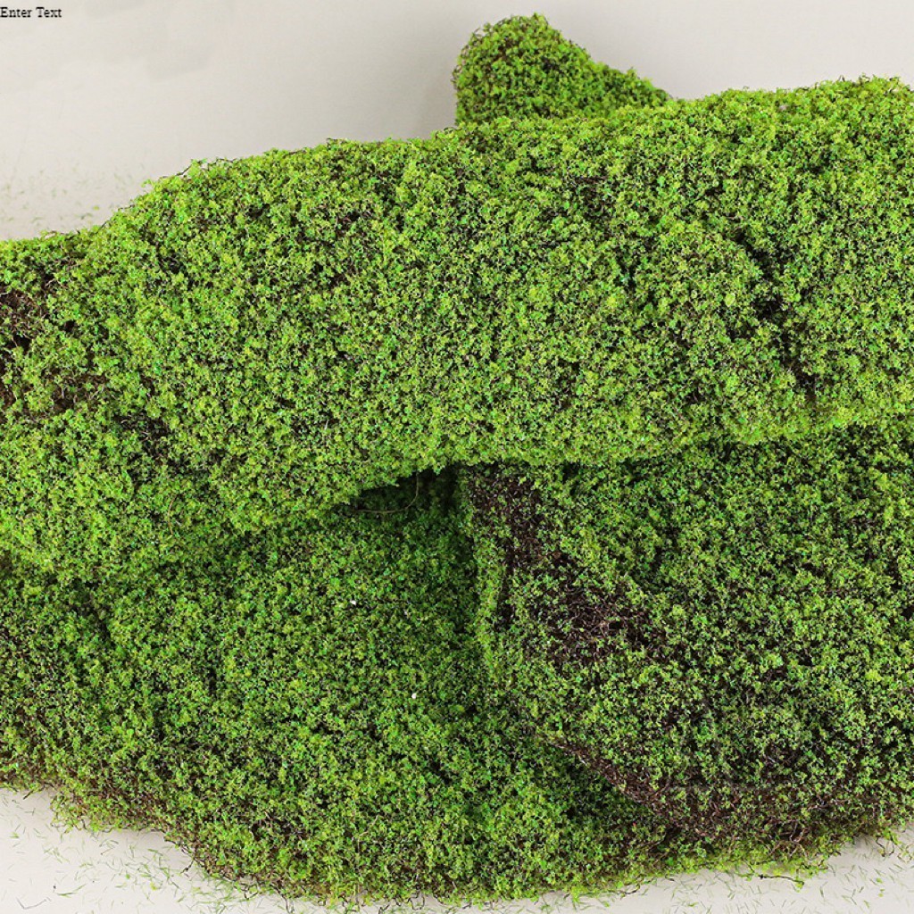 Moss หญ้ามอสดินจำลอง ขนาด56cm สีสด ใช้งานได้ยาวนาน  แต่งสวน ภายนอกภายใน (พร้อมส่ง)
