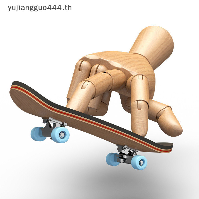 # ใหม่ # Finger SkateBoard Fingerboard Stents Finger Skate Set .