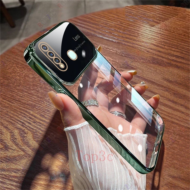 เคส Vivo Y19 Y02T Y02 Y02A Y02S Y15S Y15A Y01 Y16 Y17S Y17 Y15 Y12 Y11 U10 Y20 Y20i Y12S Y12A Y20S Y21 Y21T Y33S Y33T T1X Y22 Y22S กรณีป้องกันโทรศัพท์โปร่งใส DSC