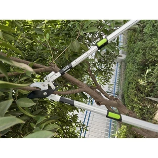 GlobalHouse Tree’O กรรไกรตัดกิ่งไม้ใหญ่ ปรับขนาดได้ รุ่นGP2037 ด้ามจับขนาด68-102ซม. สีเขียวดำ สินค้าของแท้คุณภาพดี
