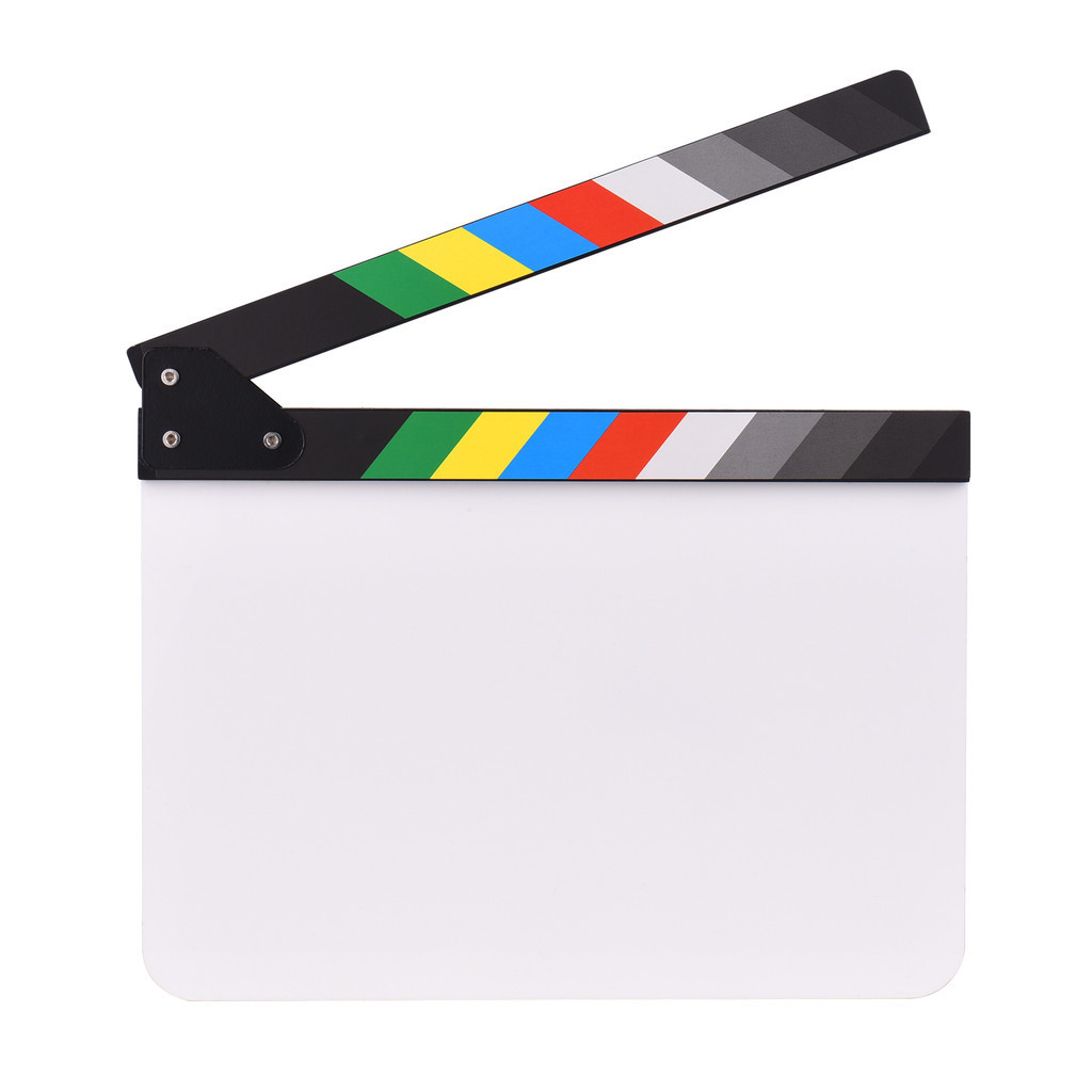 Scene Blank Clap 30 * 12 Slate Cut Scene 12 * 9in Dry Erase With 9in Film Movie Blank Clap Dry Movie