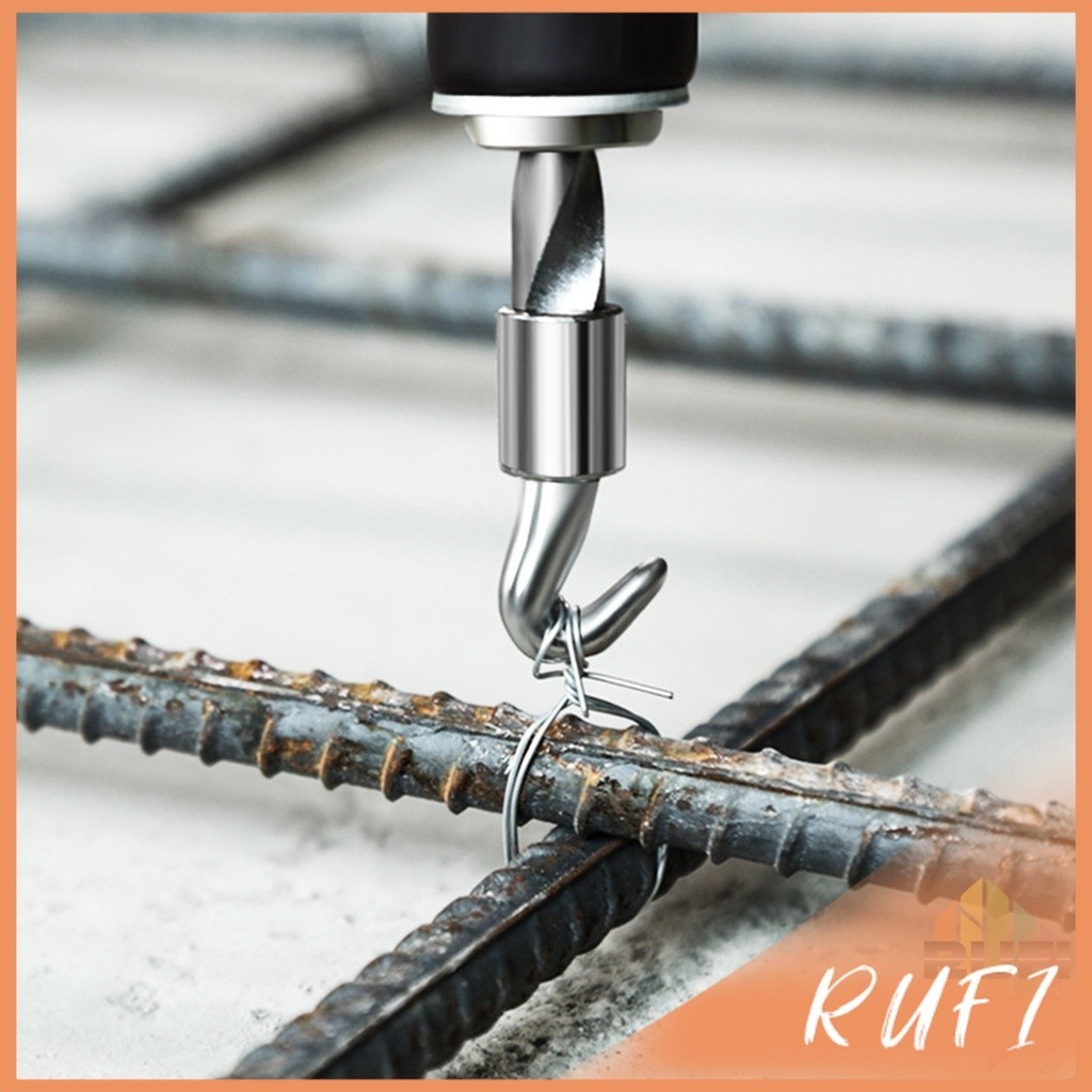 RUFI ตะขอผูกเหล็ก ตะขอมัดลวด คีมผูกลวดอัตโนมัติ Semi-automatic bar hook - รูปที่ 7