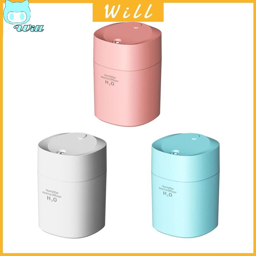 เครื่องทําความชื้นอโรมา แบบพกพา ชาร์จ USB สําหรับรถยนต์ ห้องนั่งเล่น