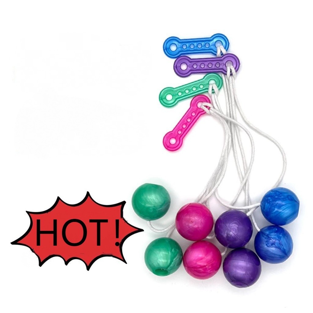 ลูกบอลสัมผัสแบบใหม่ ด้วยแสง pro-clackers ball Shaking การกระแทก บอล