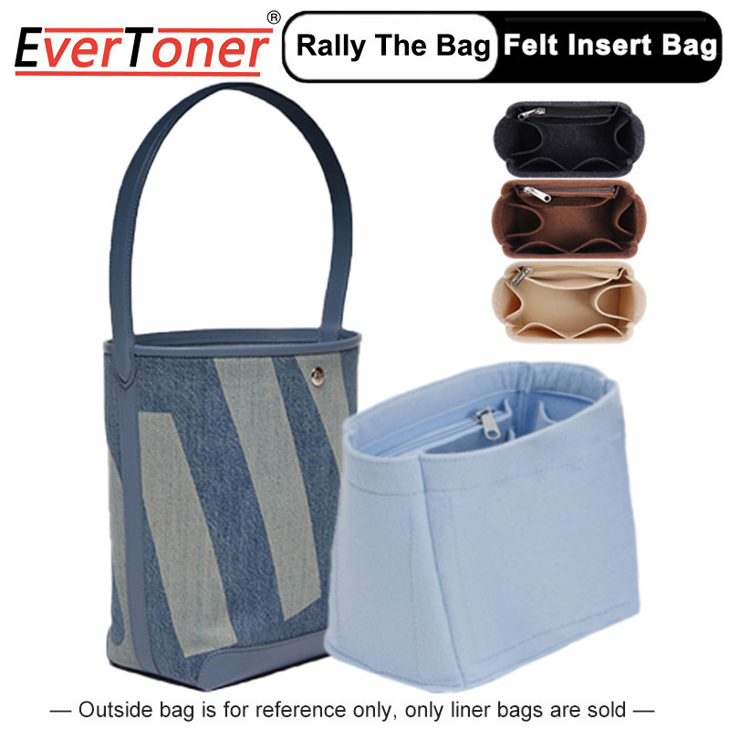 Evertoner กระเป๋าผ้าสักหลาด ด้านใน สําหรับจัดเก็บกระเป๋า Rally The Bag Bucket Ba