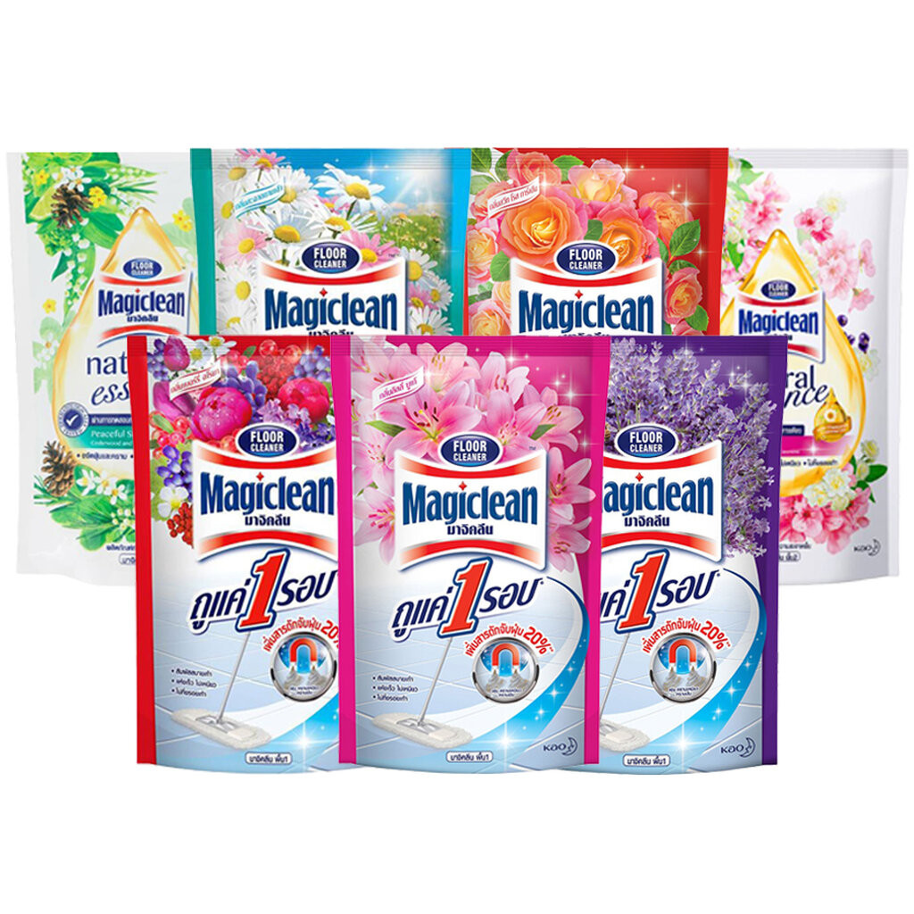 LeeMart น้ำยาถูพื้น มาจิคลีน Magiclean 700-750ML เมจิคลีน ทำความสะอาดพื้น เมจิกคลีน ขนาด 700-750 มล.