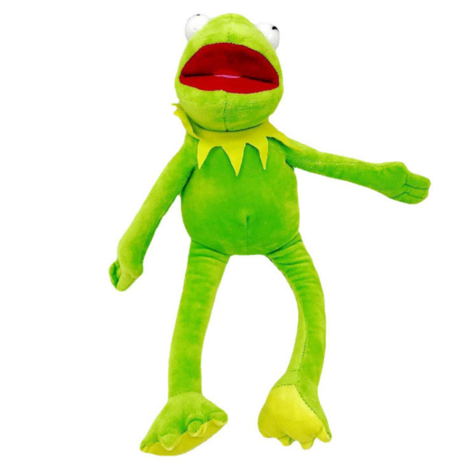 38cm Sesame Street Kermit Frogs Stuffed Doll The Muppet Show Plush Toys for Kids