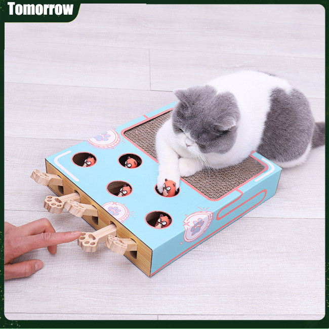 Tom ของเล่นสัตว์เลี้ยง หนูแฮมสเตอร์น่ารัก สําหรับแมว ล่าสัตว์