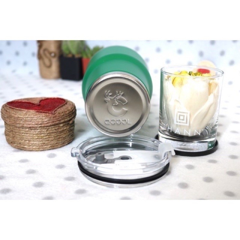 แก้วเก็บความเย็น แก้วเก็บความเย็น/เก็บอุณหภูมิ 20oz QCOOL สกรีนเลเซอร์