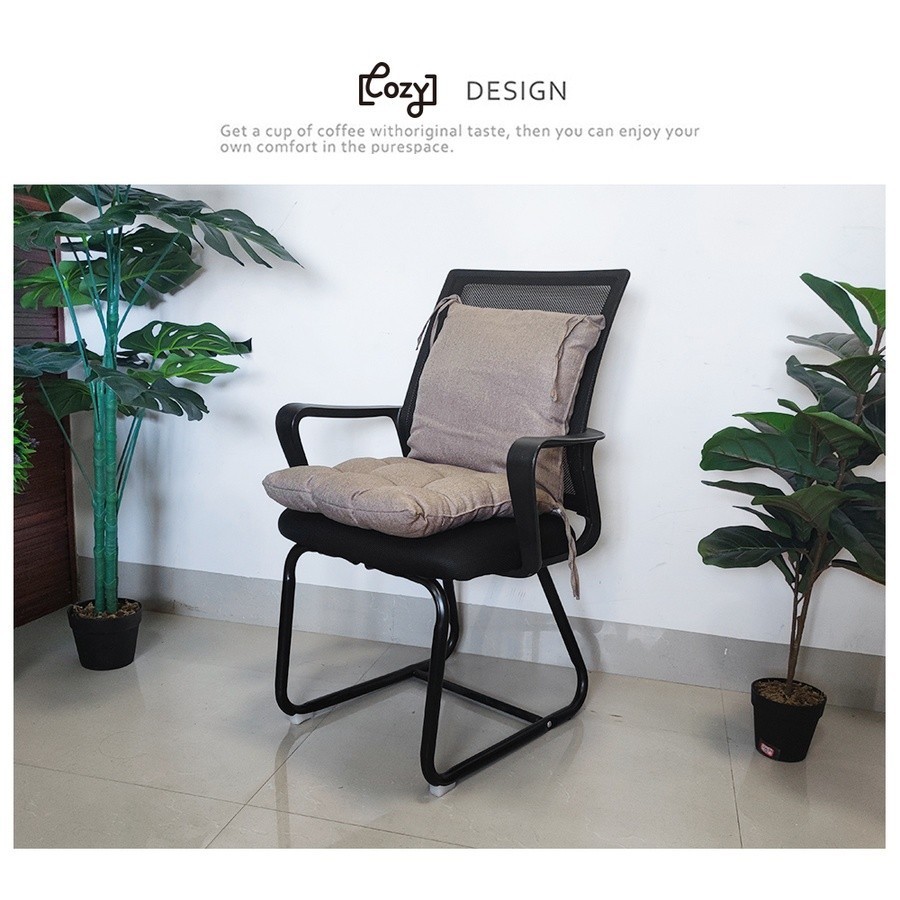 LOCAL789 COZY เบาะรองนั่ง ขนาด 40×80×7ซม. รุ่น Kimber-BR สีน้ำตาล ร้านอยู่ในไทย