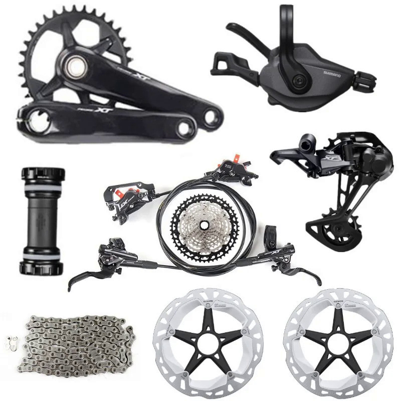 Shimano Deore XT M8100 M8120 Groupset 32T 34T 36T 170 175 Crankset Mountain Bike Groupset 1x12-Speed