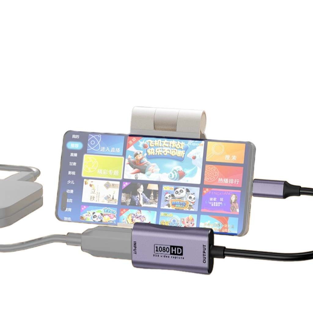 Novelgoal อะแดปเตอร์การ์ดจับภาพวิดีโอ Type-C HDMI 1080P สําหรับ Macbook PS4 5 XBox