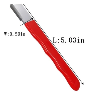 Kugigi เครื่องลับมีด คาร์ไบด์ 5.03*0.59 นิ้ว สีแดง รักษาความเฉียบพลัน